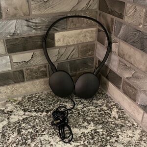 Sleek Black Over-Ear Headphones NWOT